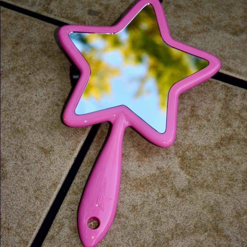 Blinged Jeffree Star Baby Pink Chrome Mirror - Picture 8 of 10